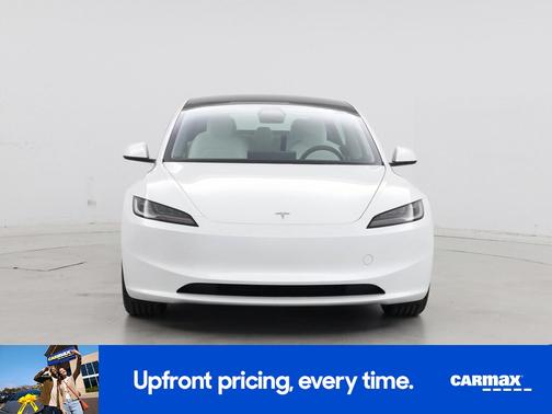 White 2025 Tesla Model 3 Long Range