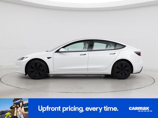 White 2025 Tesla Model 3 Long Range