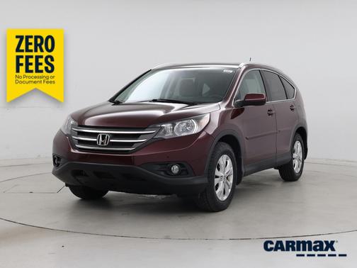 Burgundy 2014 Honda CR-V EX-L