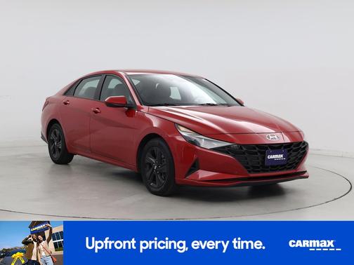Red 2021 Hyundai ELANTRA SEL