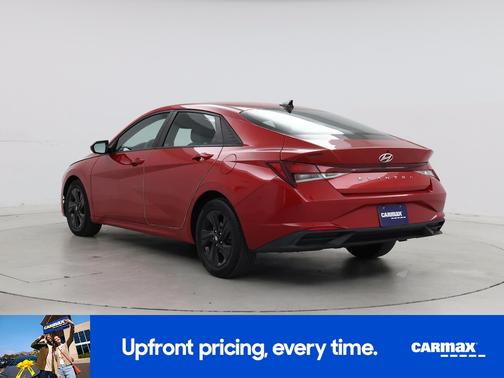 Red 2021 Hyundai ELANTRA SEL