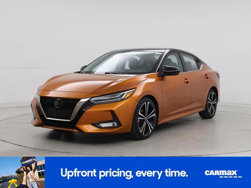 Orange 2021 Nissan Sentra SR
