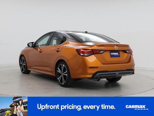 Orange 2021 Nissan Sentra SR