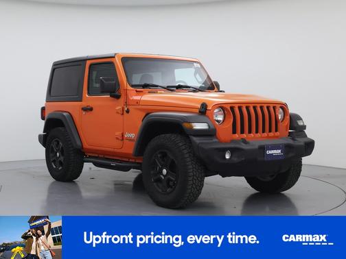 Orange 2020 Jeep Wrangler Sport S