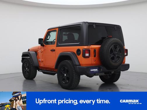 Orange 2020 Jeep Wrangler Sport S