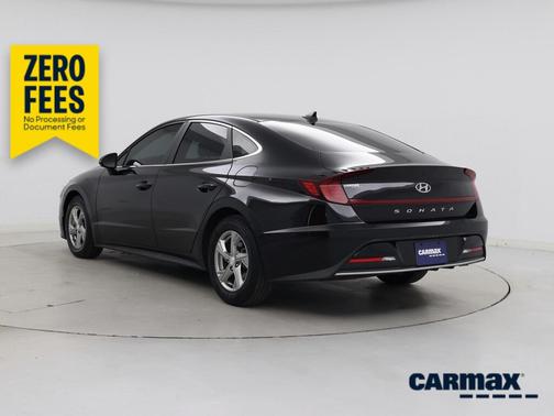 Black 2023 Hyundai SONATA SE