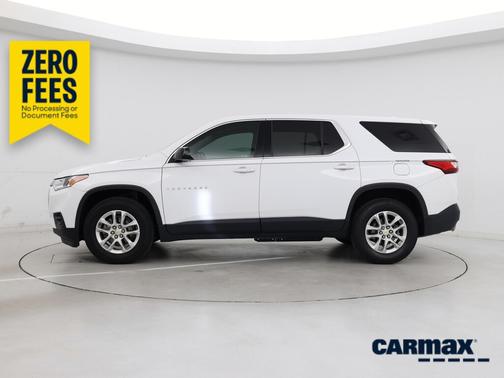 White 2020 Chevrolet Traverse LS