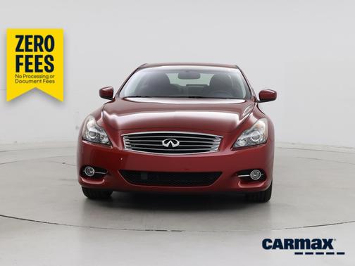 Red 2014 INFINITI Q60 Journey