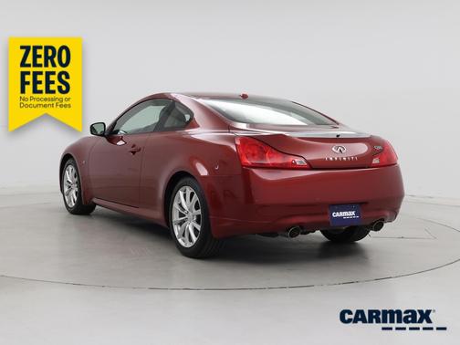 Red 2014 INFINITI Q60 Journey