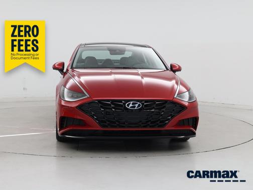 Red 2020 Hyundai SONATA Limited