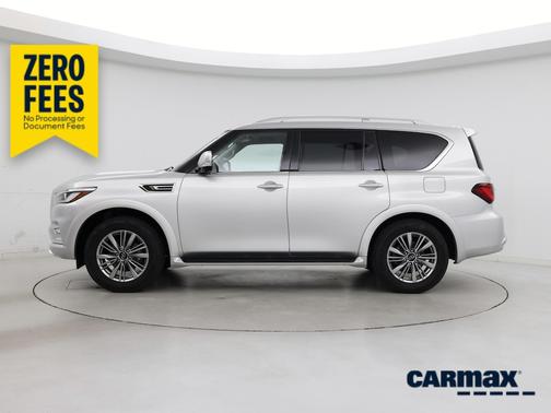Silver 2022 INFINITI QX80 Luxe
