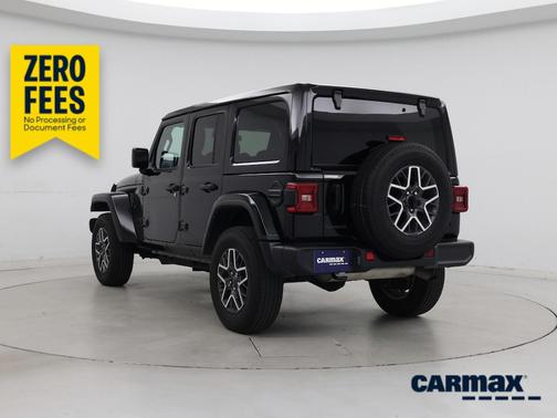 Black 2025 Jeep Wrangler Sahara