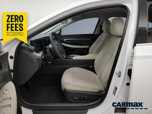 White 2024 Hyundai SONATA SEL