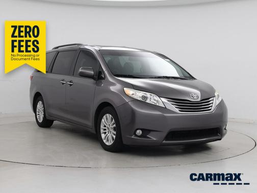 Gray 2015 Toyota Sienna XLE
