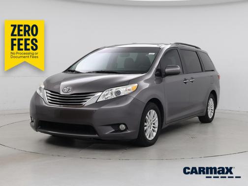 Gray 2015 Toyota Sienna XLE