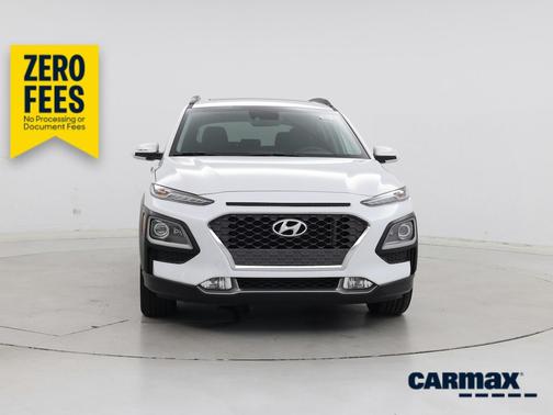 White 2020 Hyundai KONA Limited