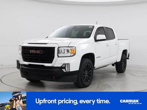 White 2022 GMC Canyon Elevation