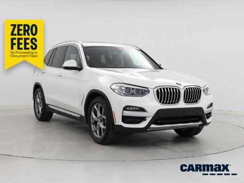 White 2021 BMW X3 sDrive30i