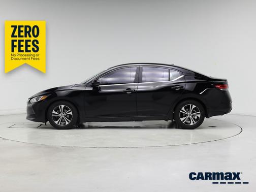 Black 2020 Nissan Sentra SV
