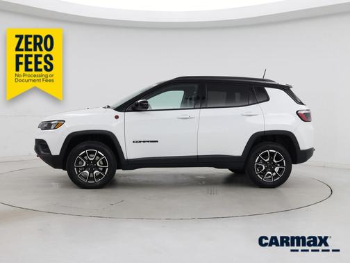 White 2025 Jeep Compass Trailhawk