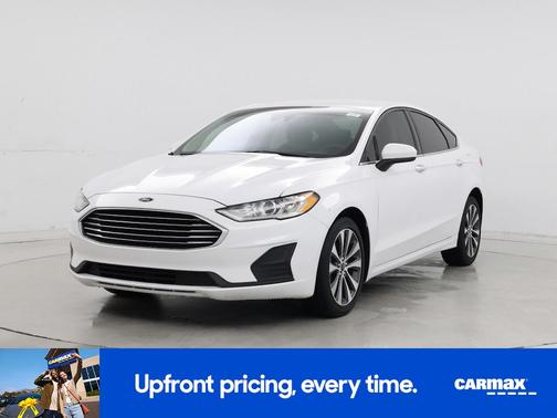 White 2020 Ford Fusion SE