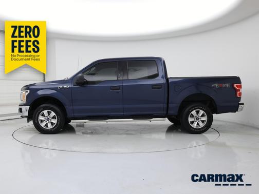 Blue 2019 Ford F-150 XLT