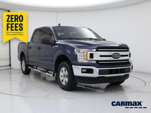 Blue 2019 Ford F-150 XLT