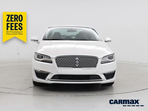 White 2017 Lincoln MKZ Premier