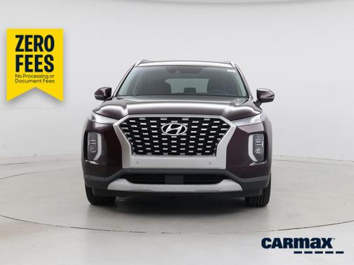 Burgundy 2021 Hyundai PALISADE SEL