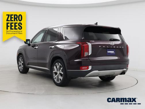 Burgundy 2021 Hyundai PALISADE SEL
