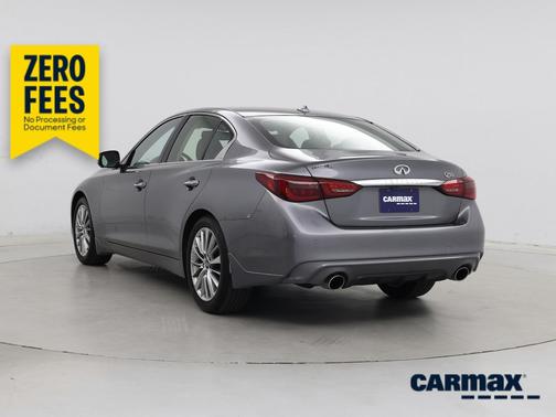 Gray 2023 INFINITI Q50 Luxe