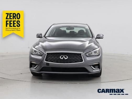 Gray 2023 INFINITI Q50 Luxe