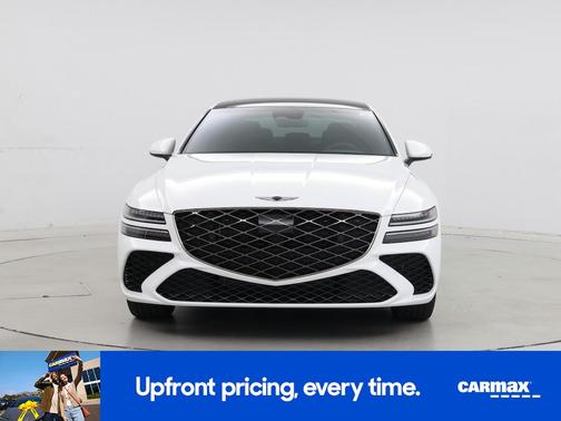 White 2025 Genesis G80 Sport Prestige