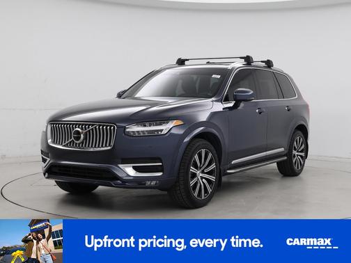 Blue 2022 Volvo XC90 T6 Inscription