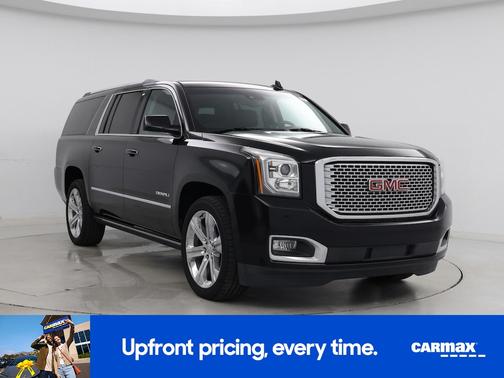 Black 2015 GMC Yukon XL Denali