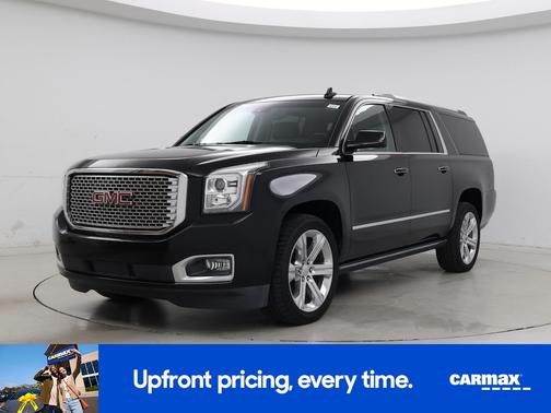 Black 2015 GMC Yukon XL Denali