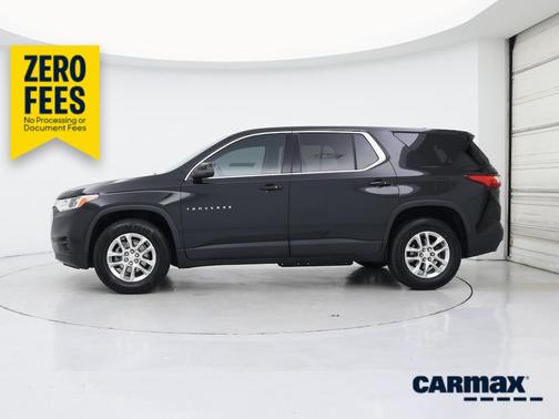 Black 2021 Chevrolet Traverse LS