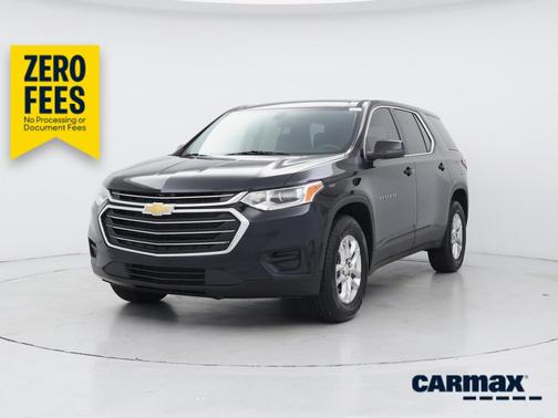 Black 2021 Chevrolet Traverse LS