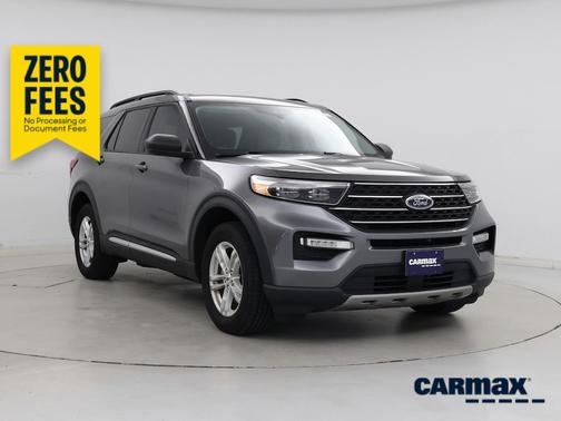 Gray 2023 Ford Explorer XLT