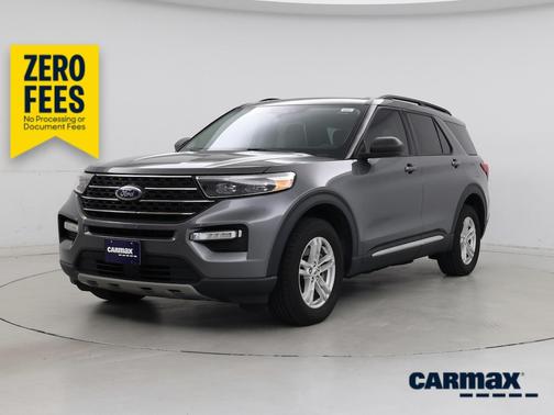 Gray 2023 Ford Explorer XLT