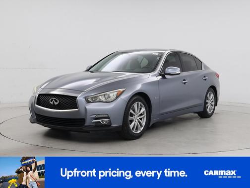 Blue 2017 INFINITI Q50 Premium