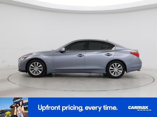 Blue 2017 INFINITI Q50 Premium