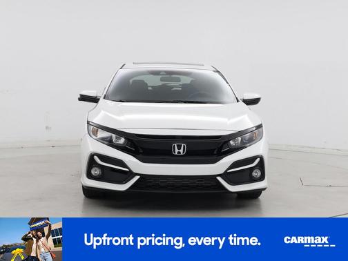 White 2021 Honda Civic EX