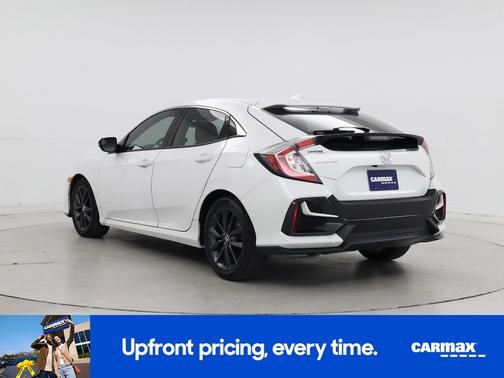White 2021 Honda Civic EX