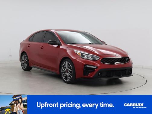 Burgundy 2021 Kia Forte GT