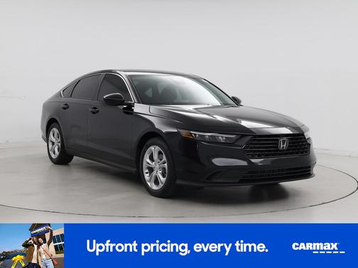 Black 2024 Honda Accord LX