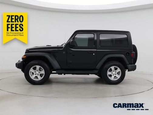 Black 2022 Jeep Wrangler Sport
