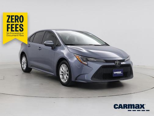 Blue 2020 Toyota Corolla LE