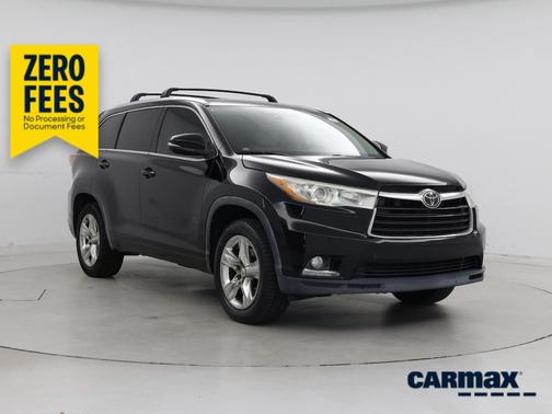Black 2014 Toyota Highlander Limited