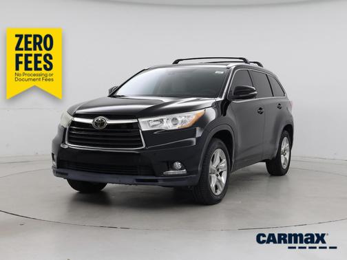 Black 2014 Toyota Highlander Limited